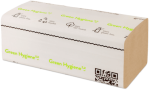 Green Hygiene Falthandtuch FALK – 1-lagig, 25×23 cm, 5 000 Blatt, CO₂-neutral, 100 % Recyclingpapier – bei ready4care.de